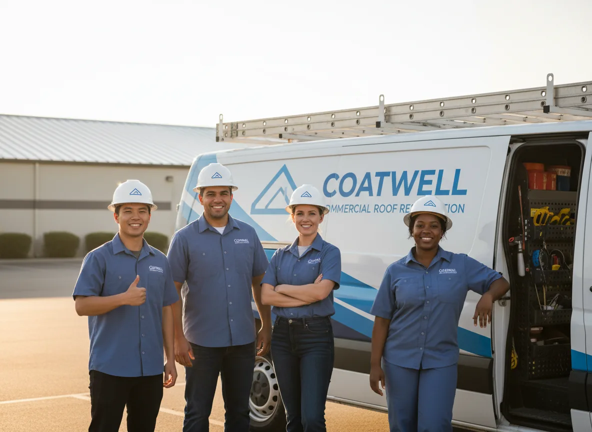 Commercial roof coating company in Lancaster, TX